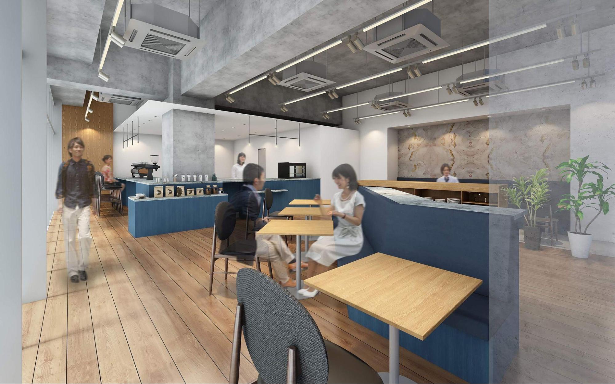 商業施設やオフィスビル、マンションの飲食区画スペースのDX支援を行う